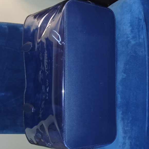 Kate Spade Up, Up & Away Hot Air Balloon Large Tote in Deep Cornflower - Picture 9 of 13